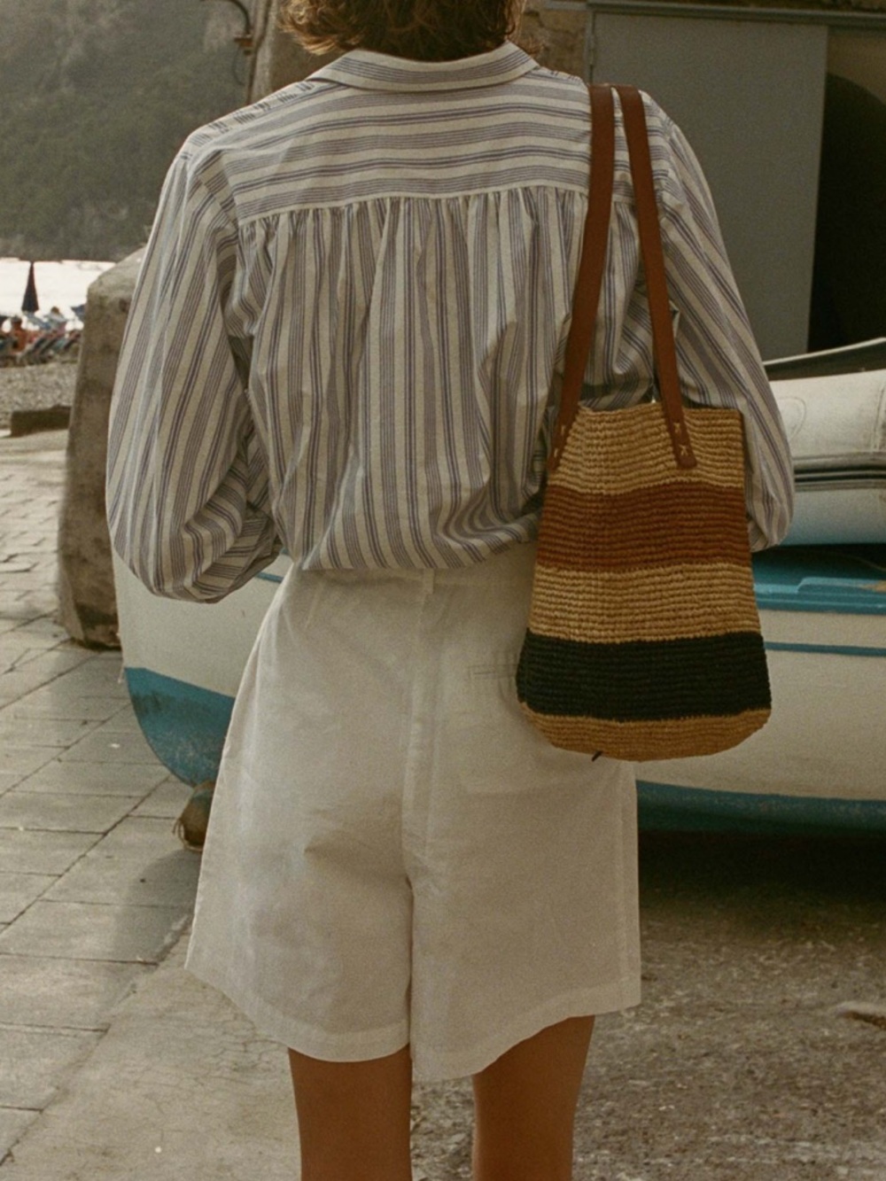 NWT: Doen Danette shorts in salt (27) - Picture 2 of 3